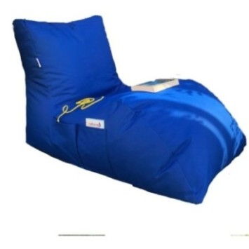 Puff Bean Bag Daybed Azul 8684282549109