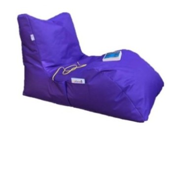 Puff Bean Bag Daybed Púrpura 8684282549116