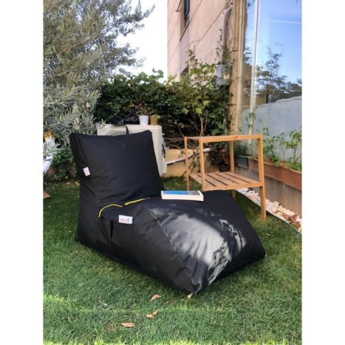 Puff Bean Bag Daybed Negro 8684282549147