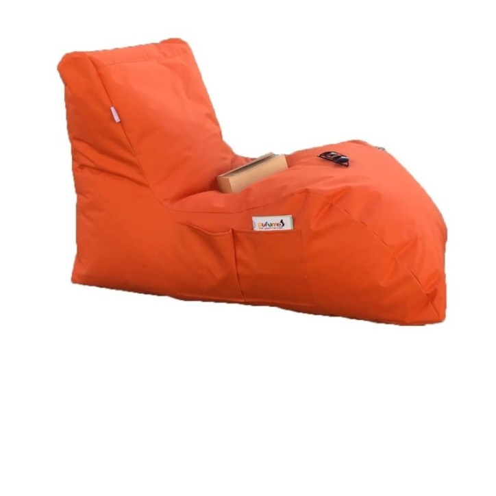 Puff Bean Bag Daybed Naranja