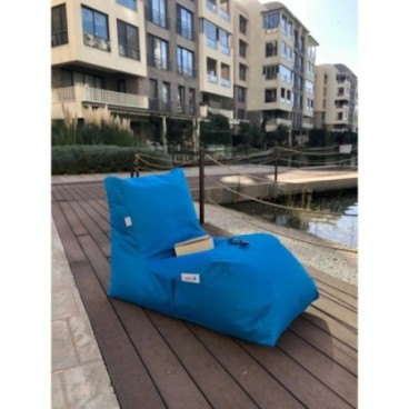 Puff Bean Bag Daybed Turquesa