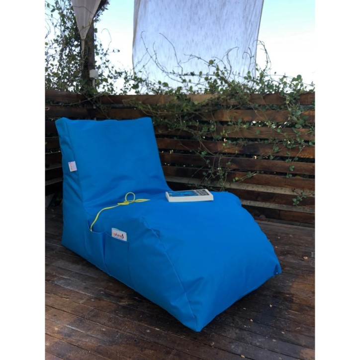 Puff Bean Bag Daybed Turquesa