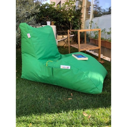 Puff Bean Bag Daybed Verde