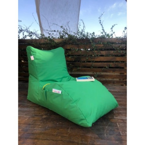 Puff Bean Bag Daybed Verde