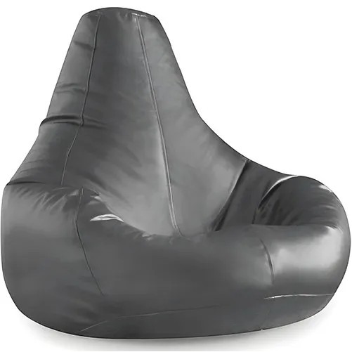 Puff Bean Bag Deri Armut Gris