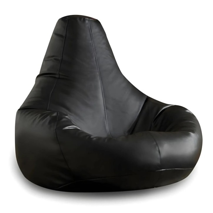 Puff Bean Bag Deri Armut Negro