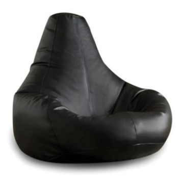 Puff Bean Bag Deri Armut Negro 8684282549536