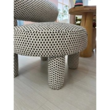 Sillón Dino Negro Blanco 8684282467083