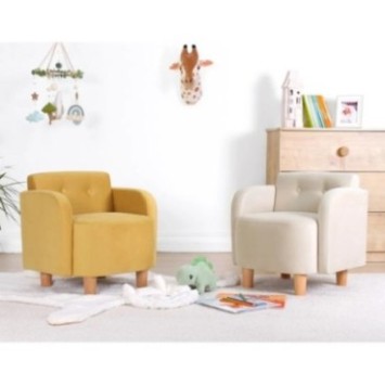 Sillón infantil Volie Amarillo 8683342843591