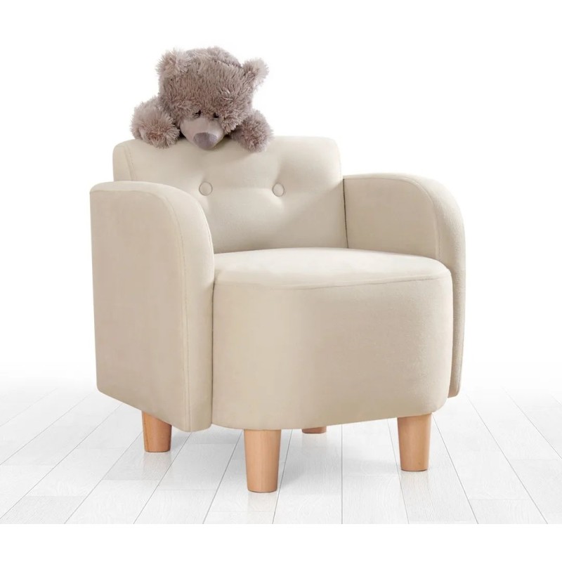 Sillón infantil Volie Crema 8683342843614