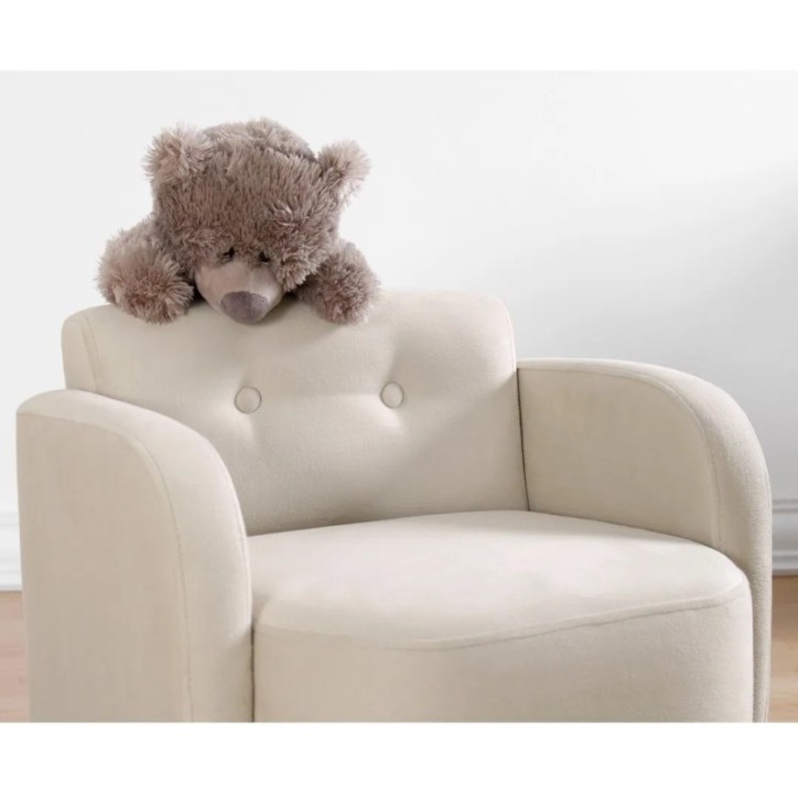 Sillón infantil Volie Crema