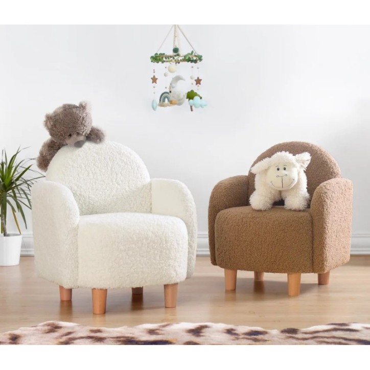 Sillón infantil Moylo Blanco