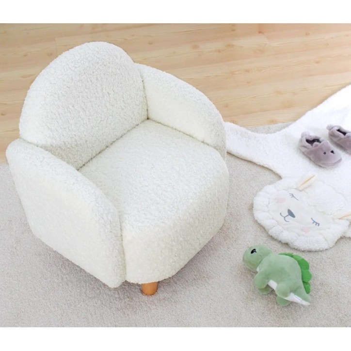 Sillón infantil Moylo Blanco