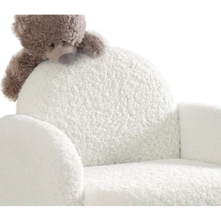 Sillón infantil Moylo Blanco