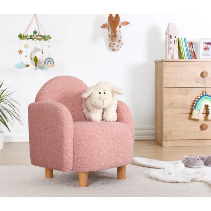 Sillón infantil Moylo Rosa