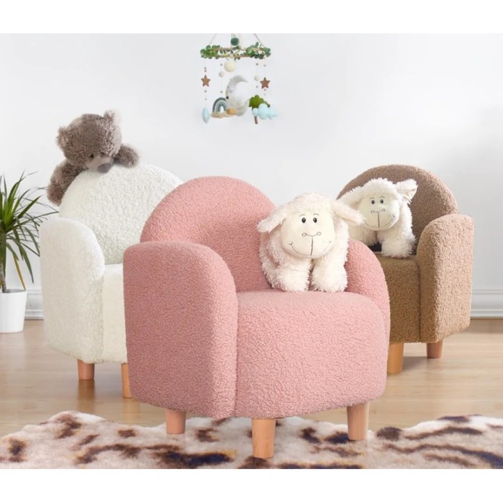 Sillón infantil Moylo Rosa