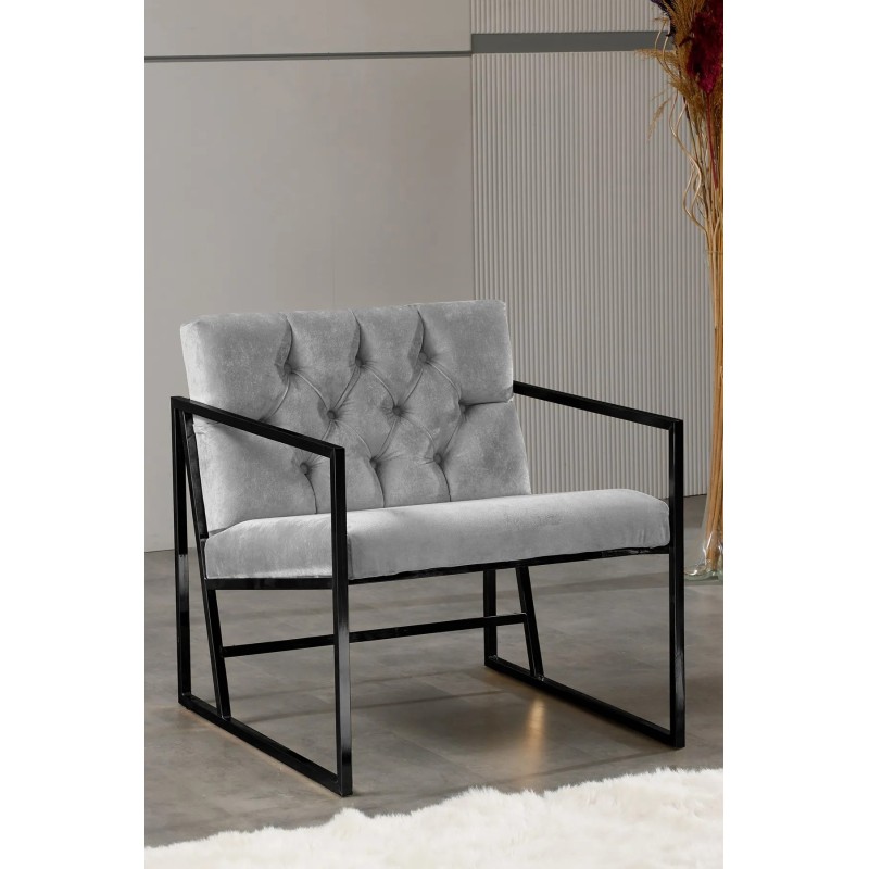 Sillón Oslo Gris 8684282578758