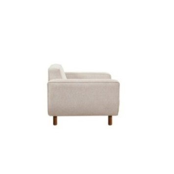 Sillón Larus Berjer Nogal Crema 8684282723097