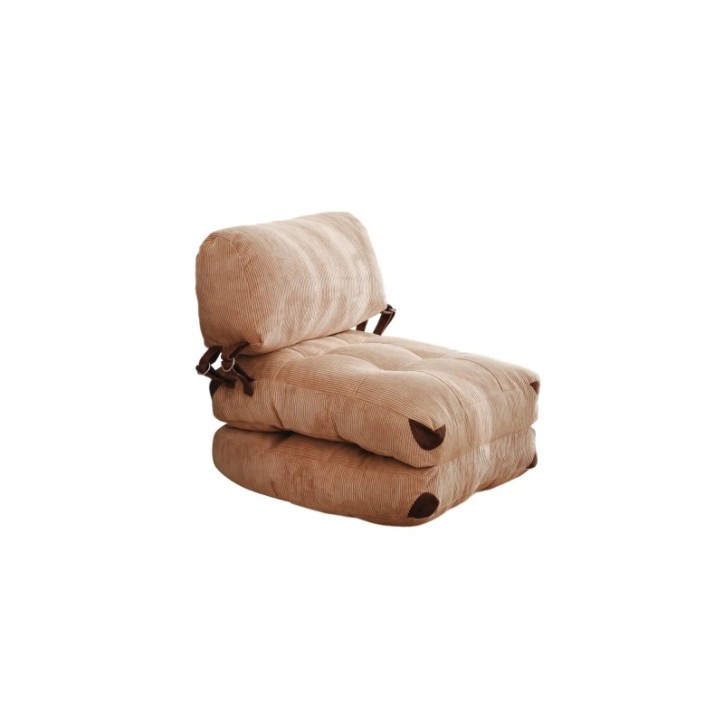 Sofá-cama de 1 plaza Fold Kadife Camel