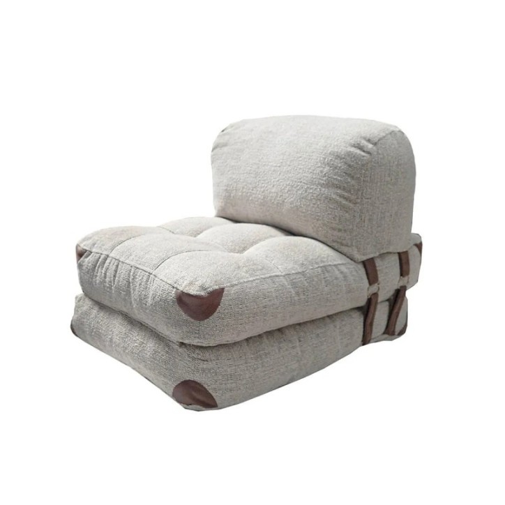 Sofá-cama de 1 plaza Fold Teddy Gris