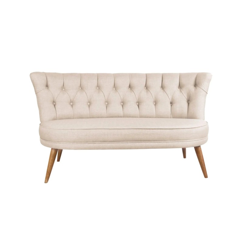 Sofá de 2 plazas Richland Loveseat Crema 8681875763393