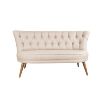 Sofá de 2 plazas Richland Loveseat Crema 8681875763393