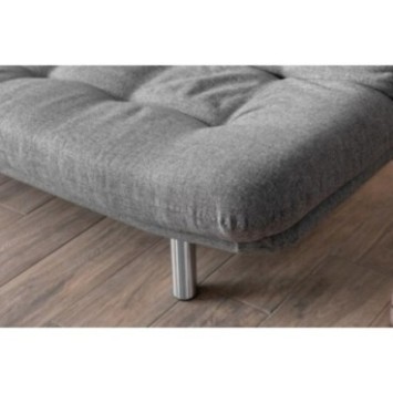 Sofá-cama de 3 plazas Misa Small Sofabed Gris Claro 8684282192824