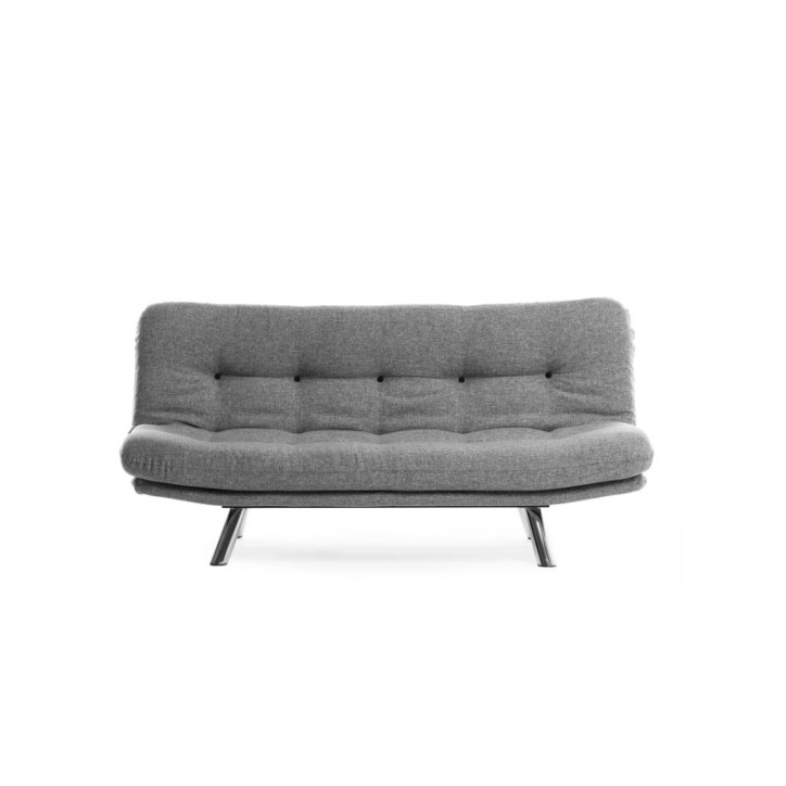 Sofá-cama de 3 plazas Misa Small Sofabed Gris Claro