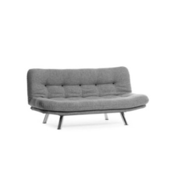 Sofá-cama de 3 plazas Misa Small Sofabed Gris Claro 8684282192824