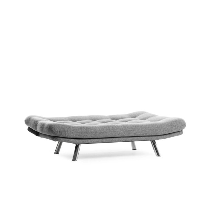 Sofá-cama de 3 plazas Misa Small Sofabed Gris Claro