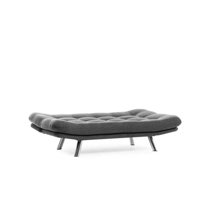 Sofá-cama de 3 plazas Misa Small Sofabed Gris Oscuro