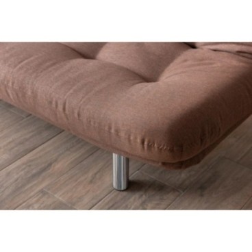 Sofá-cama de 3 plazas Misa Small Sofabed Marrón Claro