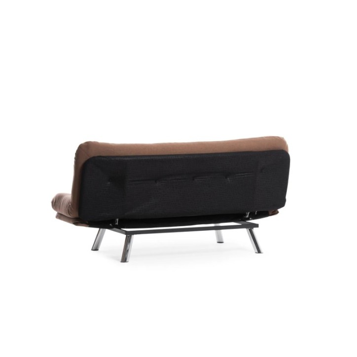 Sofá-cama de 3 plazas Misa Small Sofabed Marrón Claro