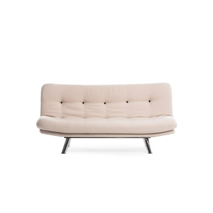 Sofá-cama de 3 plazas Misa Small Sofabed v3 Crema