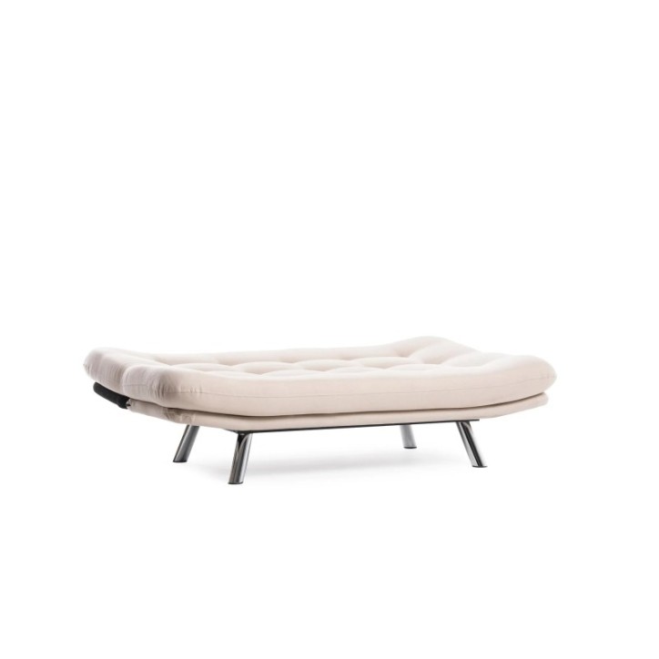 Sofá-cama de 3 plazas Misa Small Sofabed v3 Crema