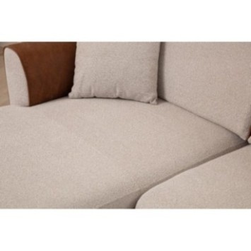 Sofá-cama esquinero Aren Izquierda Beige Canela 8684282484608