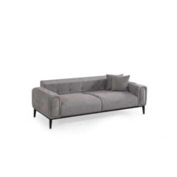 Sofá-cama de 3 plazas Athena Gris Claro 8684282576815