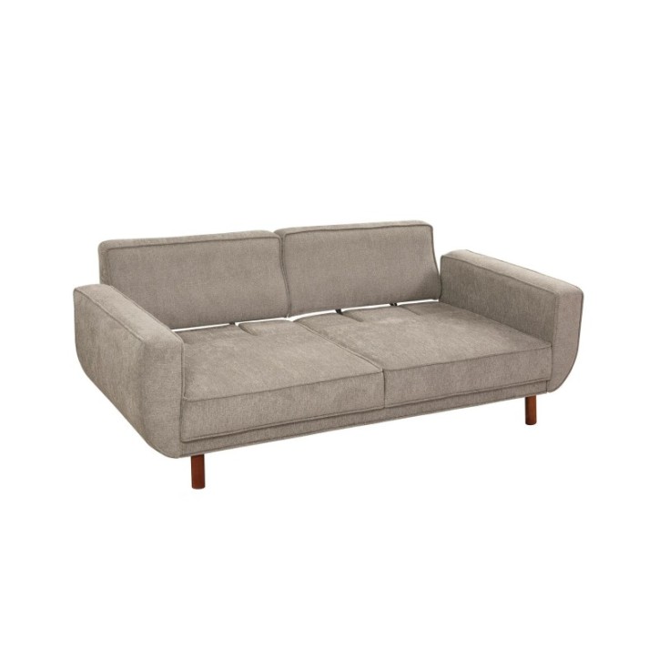 Conjunto sofá cama sillón Lorus Nogal Gris