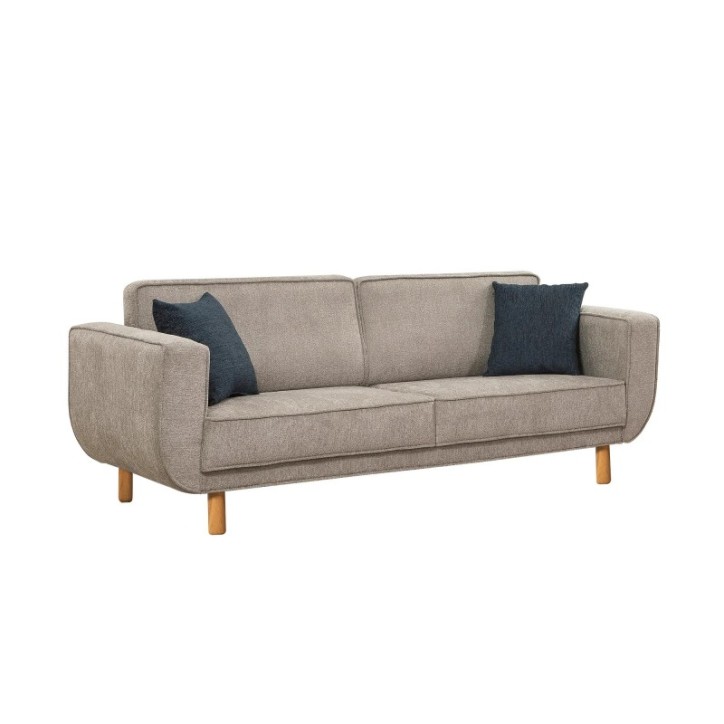 Conjunto sofá cama sillón Lorus Roble Gris