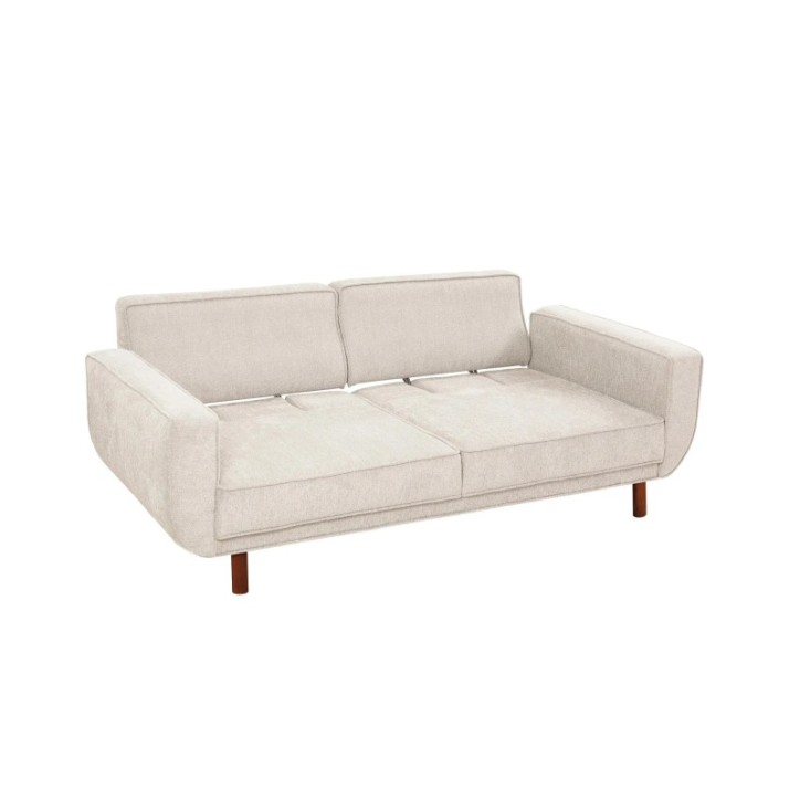 Conjunto sofá cama sillón Lorus Nogal Crema