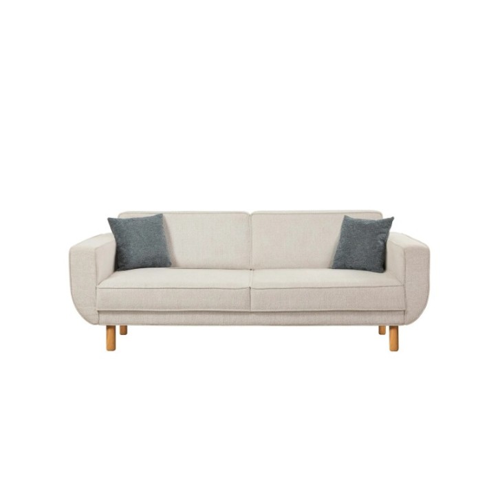 Conjunto sofá cama sillón Lorus Roble Crema