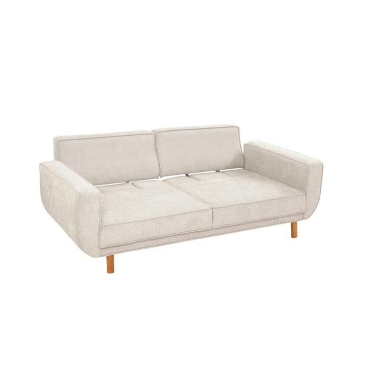 Conjunto sofá cama sillón Lorus Roble Crema