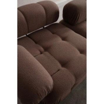 Sofá de 3 plazas Doblo ( L1-Pouffe-1R) Capuchino 8684282117742