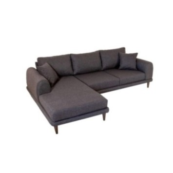 Sofá-cama esquinero Nero - NQ6-188 Gris Oscuro 8684282412342