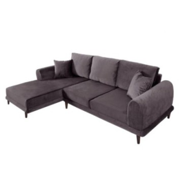 Sofá-cama esquinero Nero - NQ6-184 Gris Oscuro