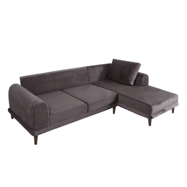 Sofá-cama esquinero Nero - NQ6-185 Gris Oscuro