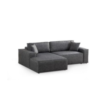 Sofá-cama esquinero Pırlo Corner Izquierda Gris Oscuro 8684282469780