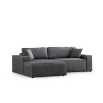 Sofá-cama esquinero Pırlo Corner Izquierda Gris Oscuro 8684282469780