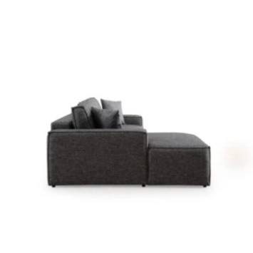 Sofá-cama esquinero Pırlo Corner Izquierda Gris Oscuro 8684282469780