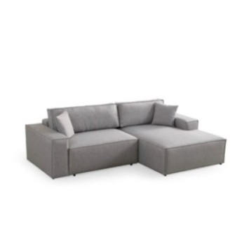 Sofá-cama esquinero Pırlo Corner Derecha Gris Claro 8684282469810